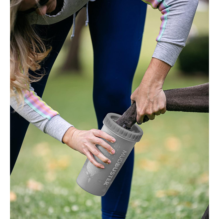 Очисник для лап собак Dexas MudBuster, великий, сірий