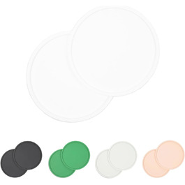 Силіконовий килимок для собак Waggo Habit - 2 шт. (великий, білий) - для маленьких, середніх та великих порід, миючий, стійкий