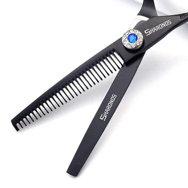 Професійні перукарські ножиці для стрижки лівші, 6 дюймів, 440C, набір 3 шт. (розсіювачі)