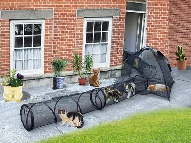 Намет-будка для тварин Pop-Up, великий, для котів, цуценят, кроликів, дрібних тварин, для дому та вулиці