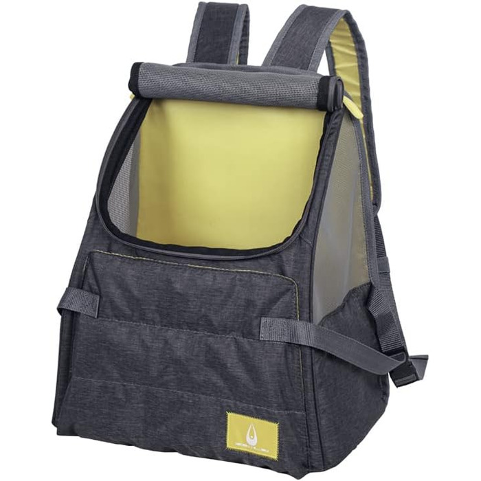 Сумка Nobby Fronttasche Malta сірого/гірчичного кольору, 35 x 22 x 40 см, 1 шт.