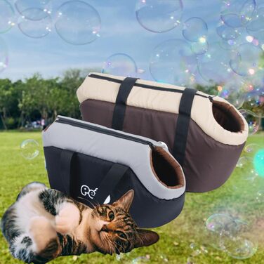 Сумка-переноска для собак маленьких порід, чорна: зручна та портативна переноска для тварин, ідеальна для подорожей та прогулянок на свіжому повітрі.