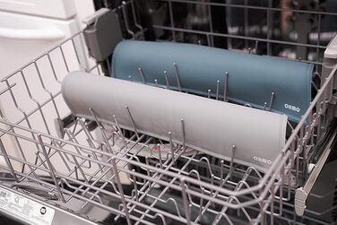 Підкладка під миску для собак та котів OHMO, силіконова, неслизька, вологостійка, 46x25 см, світло-зелена