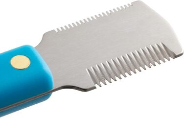 Професійний тример GROOM PROFESSIONAL для собак - ручний інструмент для грумінгу - ідеальний для середньої та густої шерсті - зручна ручка, дрібна/груба насадка