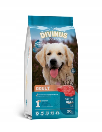 Сухий корм для дорослих собак Divinus Adult, 20 кг
