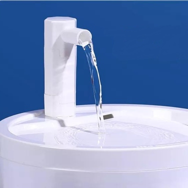 Автоматичний фонтан-поїлка для котів з краником, 2,5 л