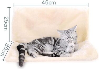 Обогреваемая лежанка для кошек и маленьких собак, лежанка-плитка для підвіконня, сіра