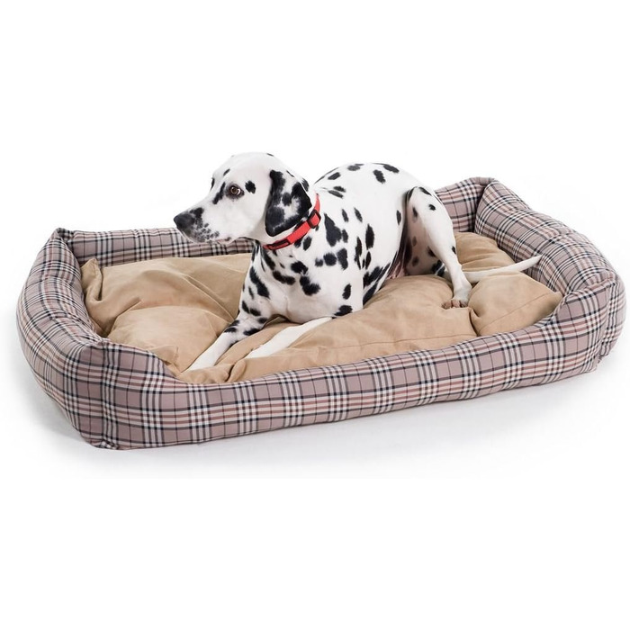 Karlie Liegebett English Style - лежанка для собак та котів, 60x50x20 см, дизайн Karo