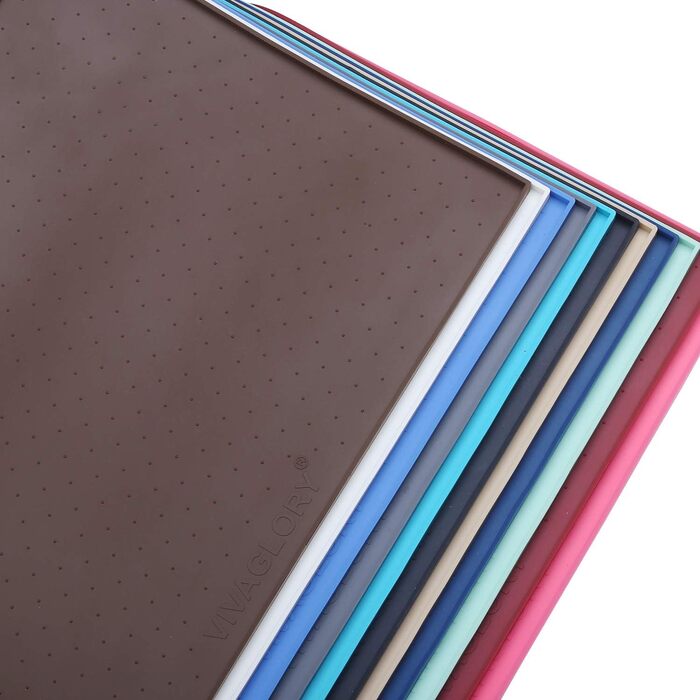 Підкладка під миску для собак та котів VIVAGLORY Grippymat, силіконова, L (60x40 см), шоколадного кольору