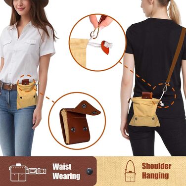 Сумка для корму з кишенями