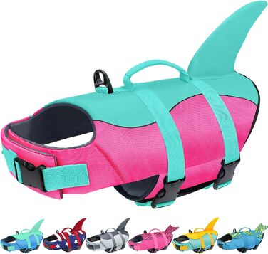 Спасальний жилет для собак Malier, Ripstop з американським прапором, для плавання, катання на човні, для цуценят, собак середніх та великих порід, висока плавучість, преміум-якість