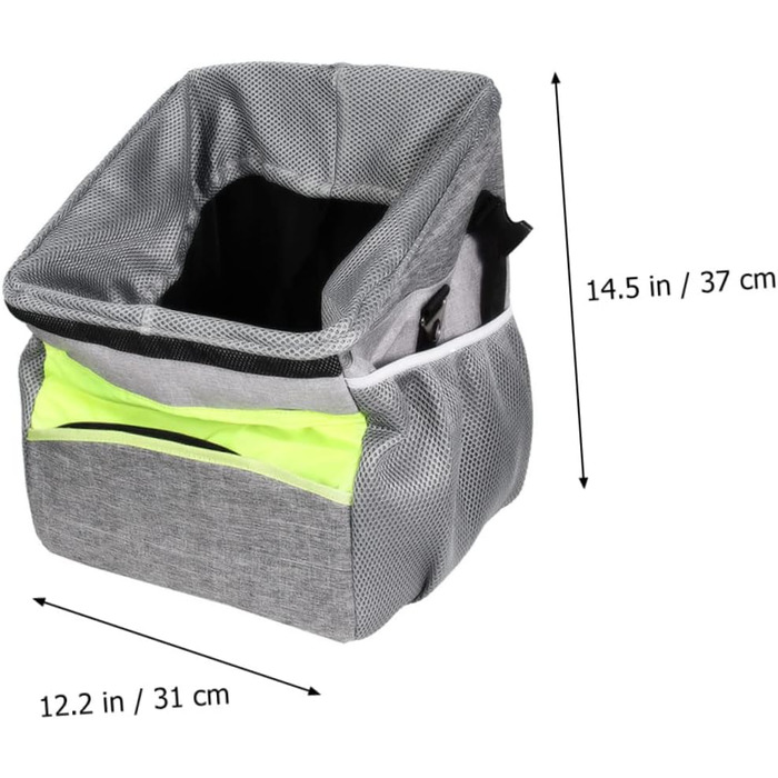 Фаркоп для велосипеда BESPORTBLE для тварин, складаний, переноска для собак, з ручкою, оксфордська тканина, економія місця