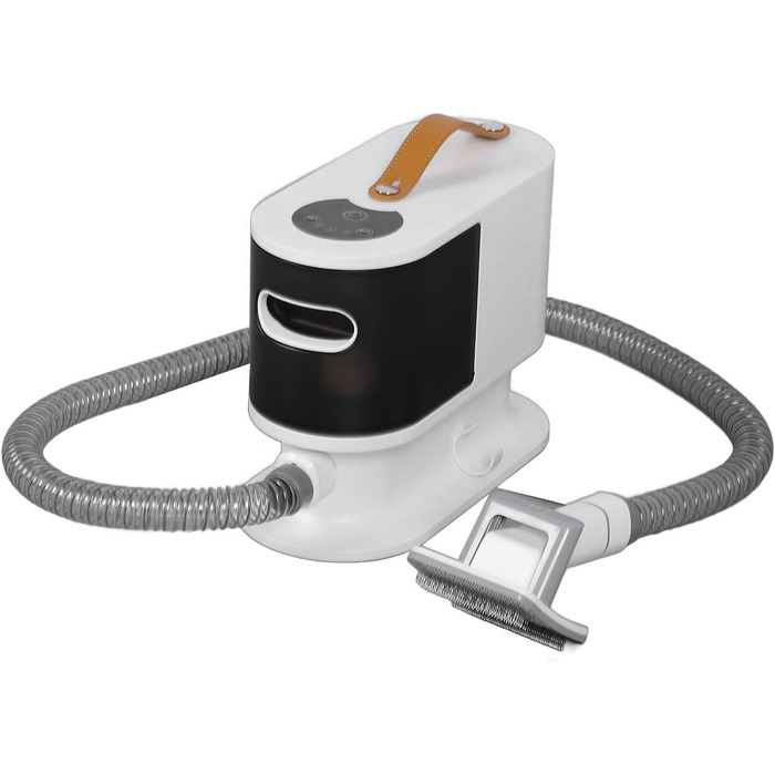 aqxreight Пылесос для шерсти собак 2L, набор для ухода за питомцем с машинкой для стрижки. Легко собирает шерсть. Тихий пылесос для стрижки густой шерсти.