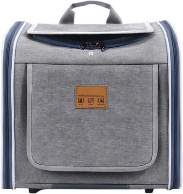 Транспортна сумка для собак на велосипед, дихаюча, портативна | Кошик для собак та домашніх тварин на велосипед | Безпека під час поїздок, прогулянок, подорожей, активного відпочинку для сім'ї та котів