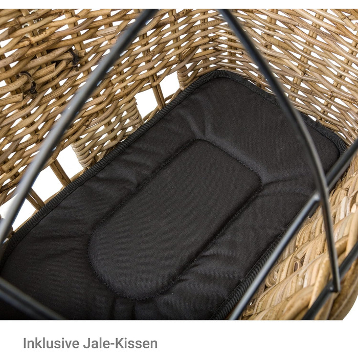 Кошик для велосипеда FAST RIDER Fastrider Jale Dog 57L, Натуральний колір