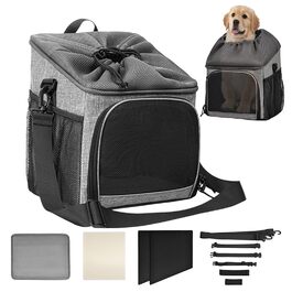 Корзина для собак на велосипед | Легка переносна сумка з аксесуарами для прогулянок, походів, кемпінгу та подорожей