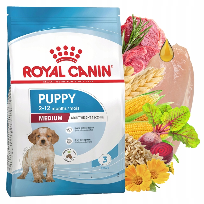 Сухий гіпоалергенний корм Royal Canin для цуценят, 15 кг