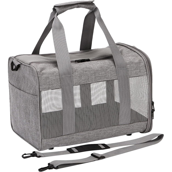 Транспортувальна сумка для собак та котів до 7 кг - переноска для собак та котів, 38x25x26 см