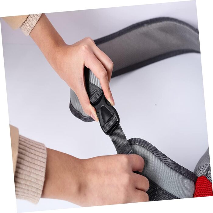 Сумка для собак FRCOLOR: міцна переноска-сітка для маленьких тварин з регульованими ременями для кемпінгу та подорожей