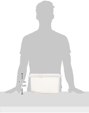 Контейнери для зберігання рису та корму для тварин JapanBargain, 5 кг, 2 шт.