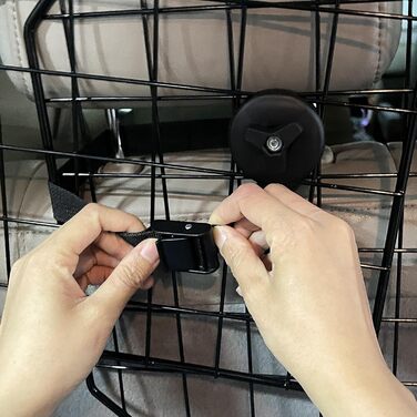 Сітка для собак PawHut - бар'єр у багажник авто, сталева, 93-150 x 42 см