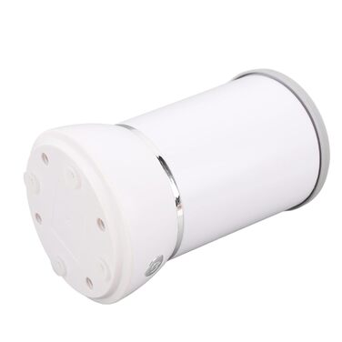 Автоматичний очисник лап для собак, портативний мийник лап для тварин з м'якою силіконовою щіткою, білий