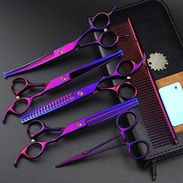 Набір професійних ножиць для грумінгу собак та котів, 7 дюймів