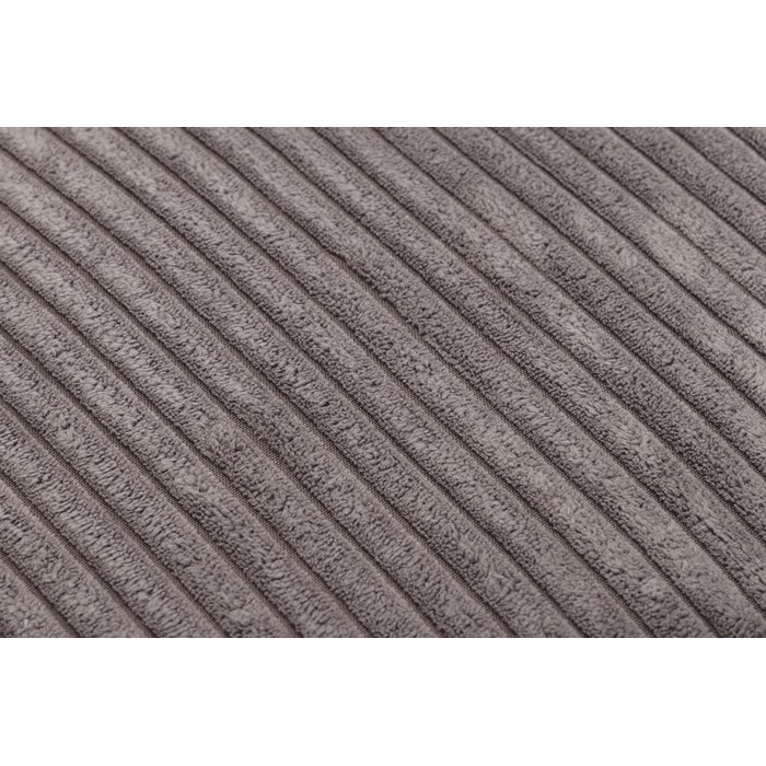 Крісло-лежанка для собак Lotte Ribbed, коричневе, 65x60x20 см