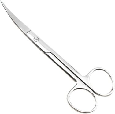 Набір з 2 ножиць для грумінгу тварин з нержавіючої сталі з прямим та вигнутим лезом, ергономічні ручки, для салону або дому