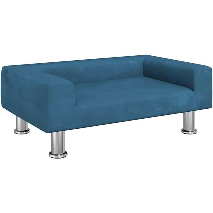 Крісло-ліжко для собак, м'яке ліжко для тварин з велюру, диванчик для маленьких собак та котів