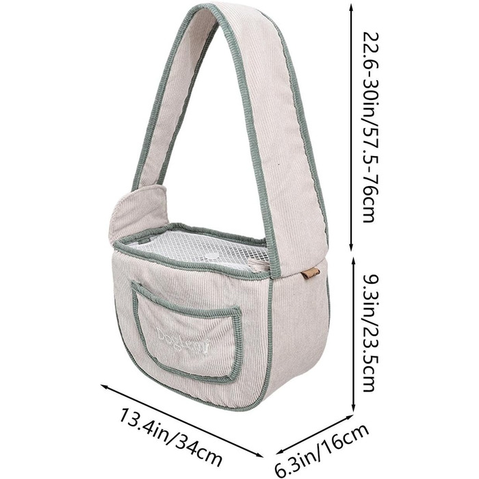 Сумка-переноска для собак та котів – водонепроникна, дихаюча, легка переноска для прогулянок | Для маленьких тварин