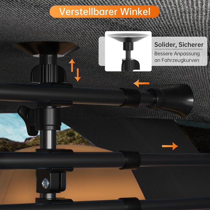 Сітка для багажника автомобіля для собак, універсальна, 32-55см * 80-145см, без повторного монтажу