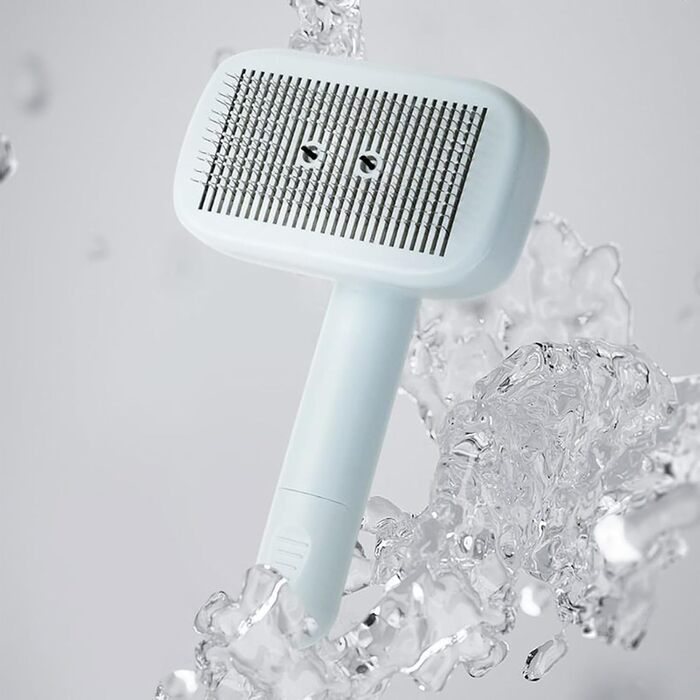 Самоочищувана щітка для вичісування собак та котів | Антистатична, для видалення підшерстка, розплутування, масажу та догляду за шерстю