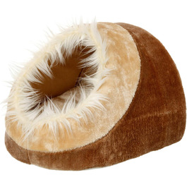 Кілимок для котів Karlie Liegehöhle Mandy, 40x40 см, коричнево-бежевий