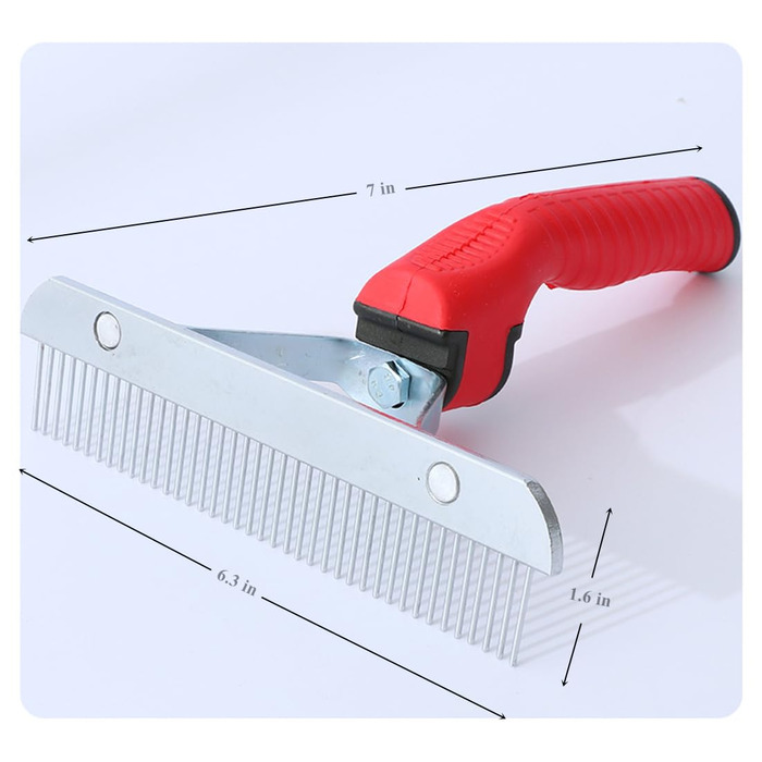 Гребінець для собак великих порід, видалення шерсті, догляд за шерстю, для Golden Retriever, Husky, Німецької вівчарки