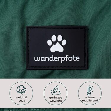 Зимовий теплий одяг для собак: двосторонній теплий одяг з пуховим дизайном, теплий одяг з Sherpa, сучасна куртка для собак, зимовий одяг для собак (зелений/бежевий, 65)