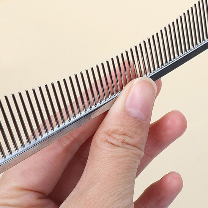 Гребінець для собак та щіток для котів: догляд за шерстю, аксесуари для купання, підходить для довгошерстих порід та цуценят, срібний