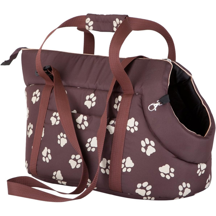 Сумка-переноска для собак та котів Hobbydog TORBWL4, 32 x 30 x 50 см, коричнева