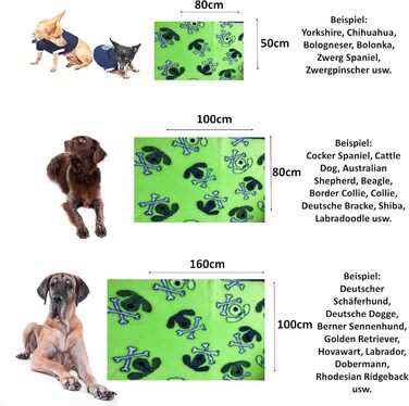 Килимок для собак Elropet Premium: неслизький, для маленьких та великих собак, розмір S (80x50 см), колір зелений