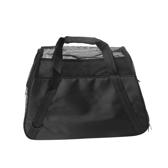 Дихаюча переноска для тварин FRCOLOR Mesh L - м'яка сумка-переноска для собак та котів з 4-сторонньою вентиляцією, для подорожей, комфортна переноска для маленьких тварин