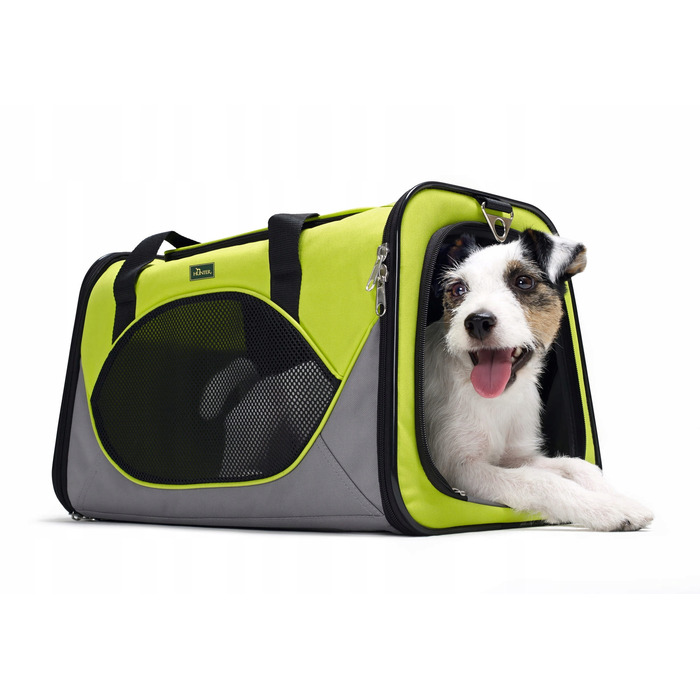 Переноска для собак та котів Kansas Hunter — колір: лимонний