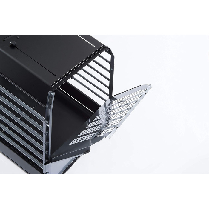 Транспортна переноска для собак VarioCage Einzelbox SL- Plus Kleinmetall, переноска для багажника для середніх та великих собак