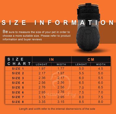 Водонепроникні чоботи для собак 4 шт. з регульованими ремінцями та світловідбиваючими елементами (B, 2)