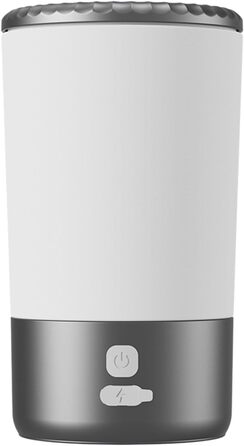 Автоматичний очищувач лап для собак та котів Huayeex | Електричний пристрій для чищення лап домашніх тварин | Чорний/Білий