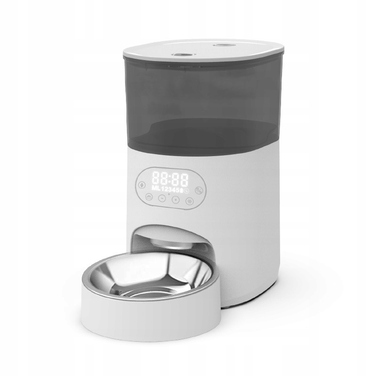 Автоматичний годувальник для тварин, пластиковий дозатор корму, 6 мл