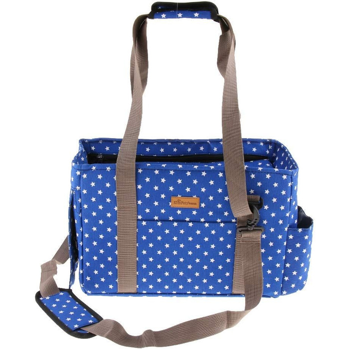 Транспортна сумка для тварин: переноска для собак та котів, сумка-переноска для подорожей, блакитна