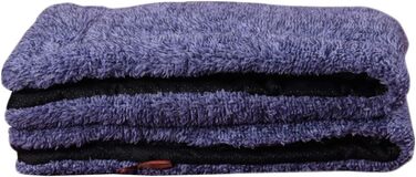 Підстилка для собак та котів Raikou з плюшевою подушкою, флісова, зручна та нековзна (100x70 см)