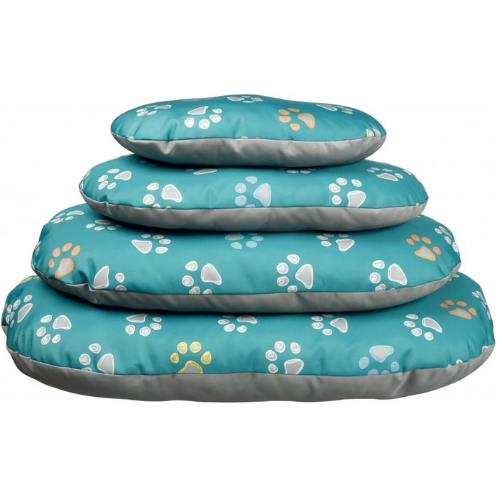 Подушка для домашніх тварин Trixie Jimmy, 80 x 50 см, блакитний/сірий