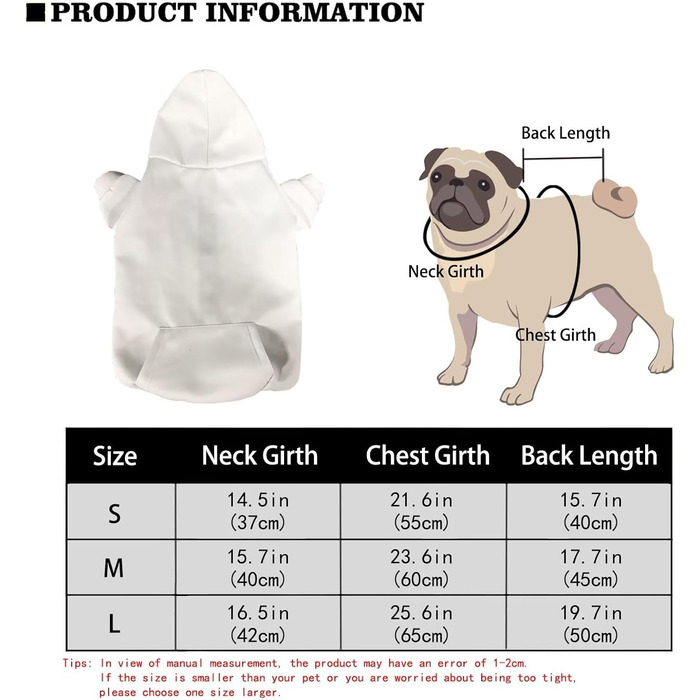 Світшот для собак Kuiaobaty: стильний одяг для вашого улюбленця. Чорний, дихаючий, для собак середніх порід (40x60x45 см). Ідеальний для чихуахуа та інших собак.