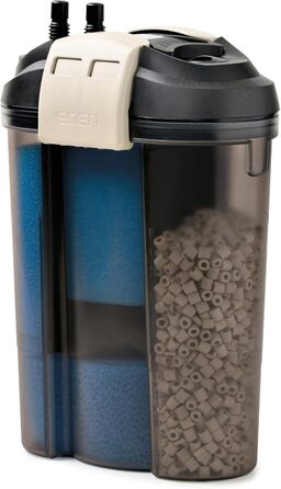 Зовнішній фільтр Eden 94073 FES 300 для акваріумів до 300 л, двосистемний, малошумний, компактний для підставки